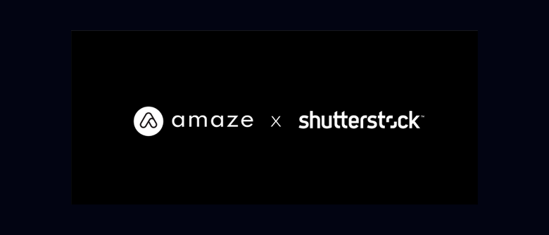 Amaze partners with Shutterstock to help users quickly create more engaging mobile landing pages
