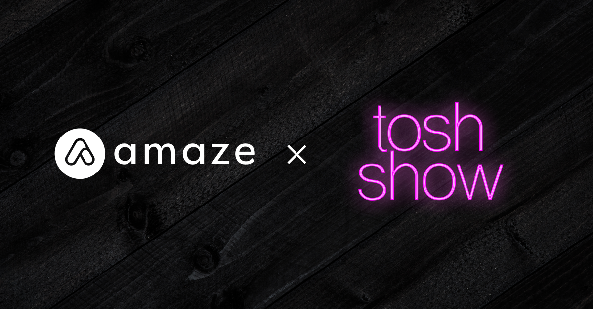 Daniel Tosh Teams Up with Amaze for First-Ever Branded Product Line, Available Now