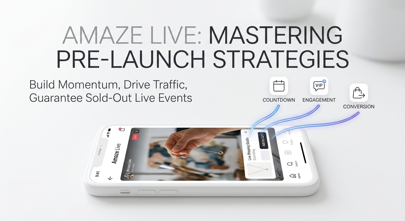 Mastering Pre-Launch Strategies for Live Shopping Events